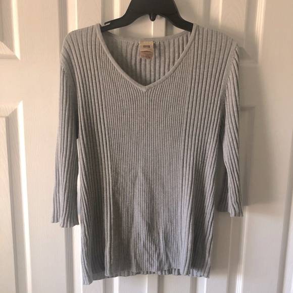 Faded Glory Sweaters - 6/$20 Faded Glory ribbed sweater size L (12-14)